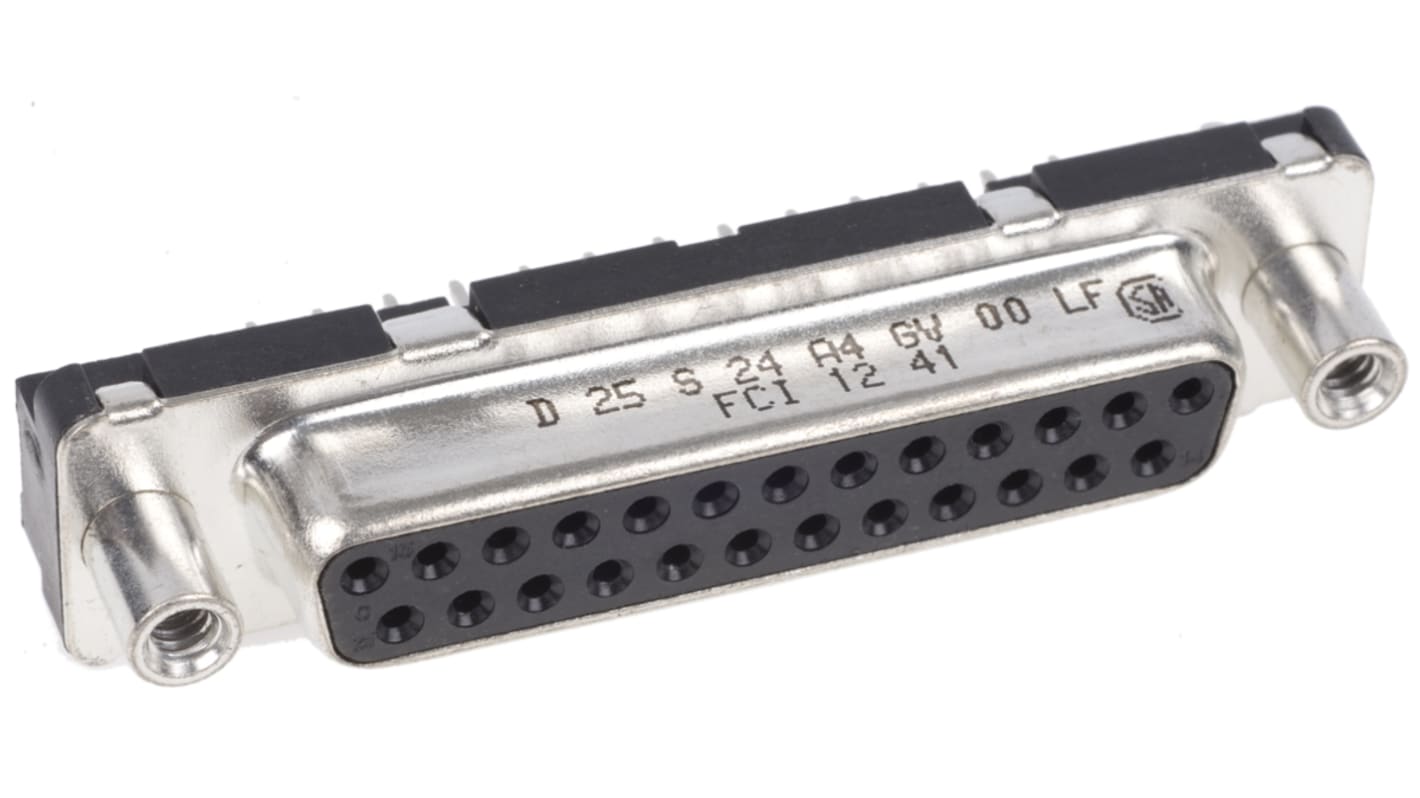 D-Subコネクタ Amphenol FCI, メス, 25極