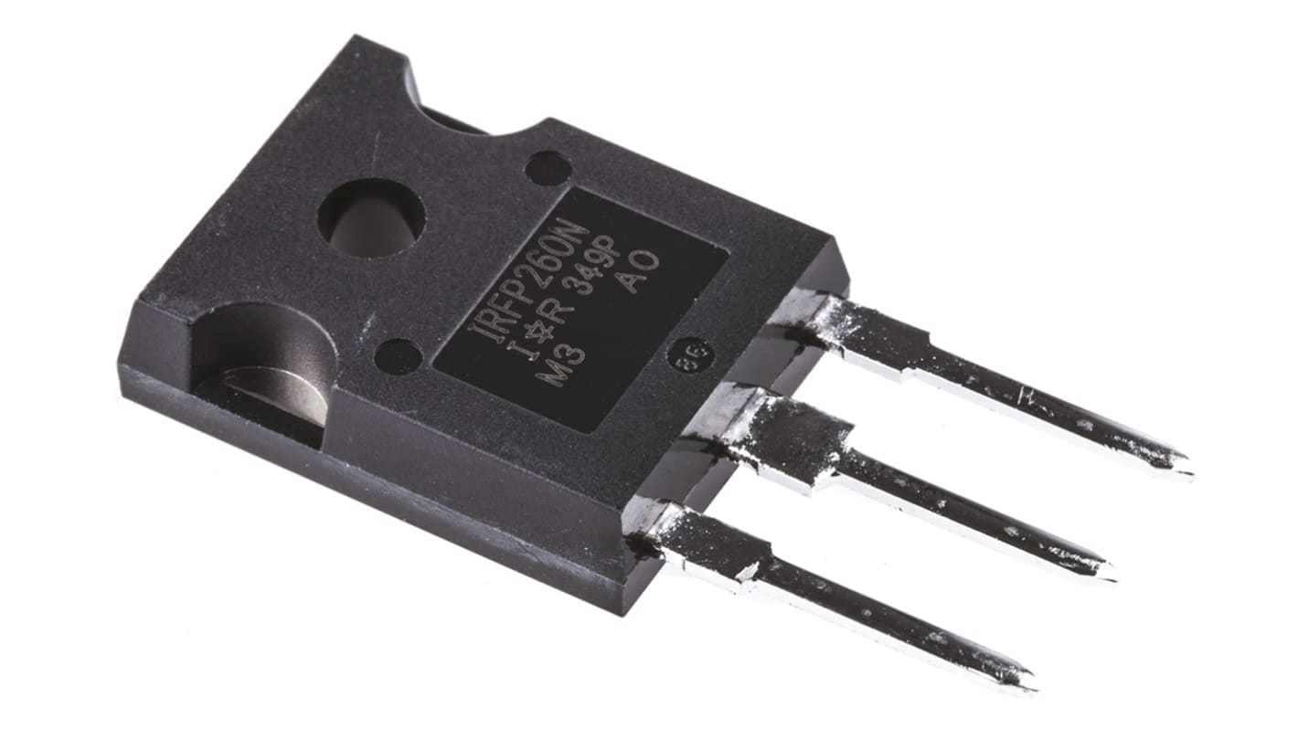 Infineon HEXFET N-Channel MOSFET, 50 A, 200 V, 3-Pin TO-247AC IRFP260NPBF