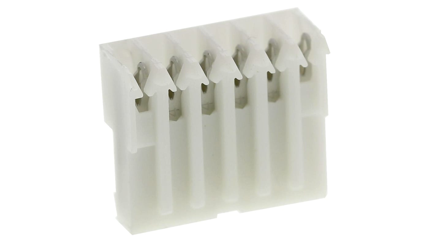 TE Connectivity 6-Way IDC Connector Socket for Cable Mount, 1-Row