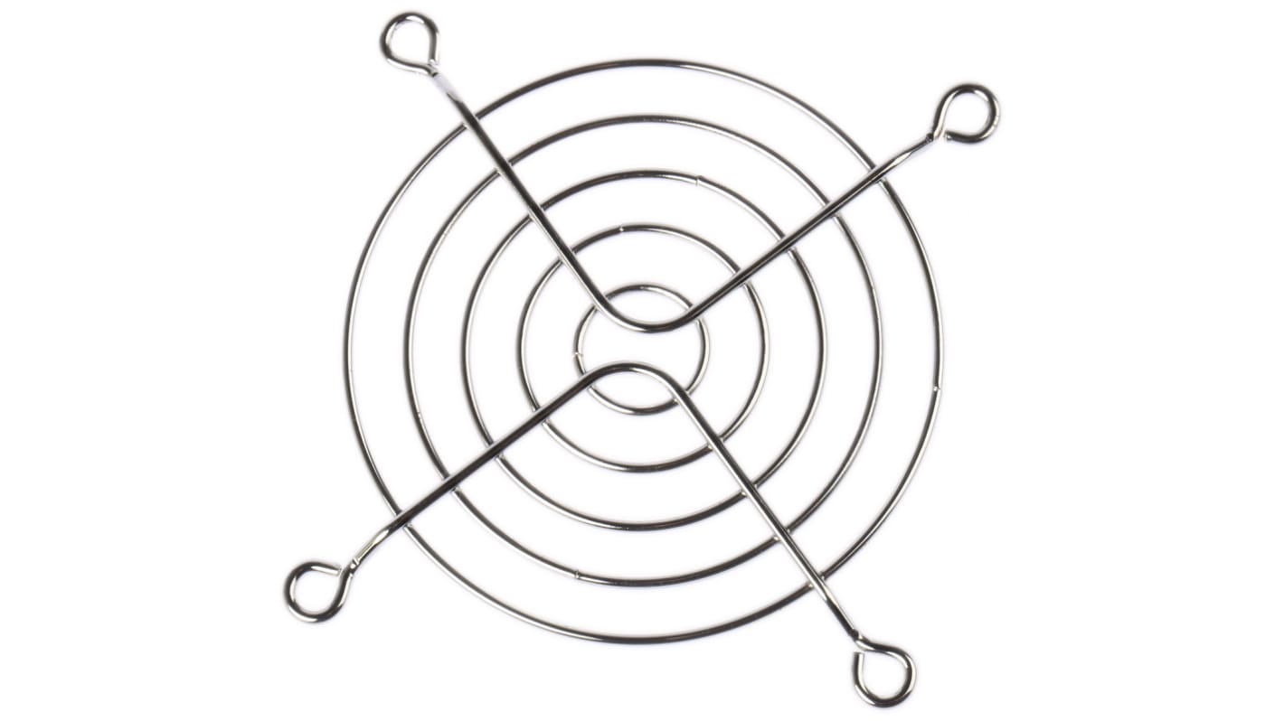 Sunon FG-08 Series Steel Finger Guard for 80mm Fans, 71mm Hole Spacing, 80 x 80mm