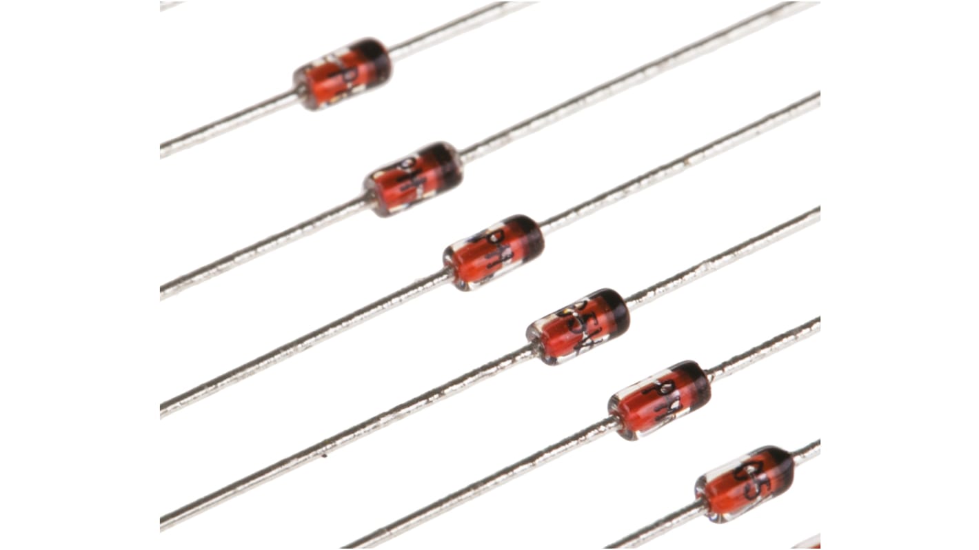 Nexperia, 5.1V Zener Diode 5% 500 mW Through Hole 2-Pin DO-35