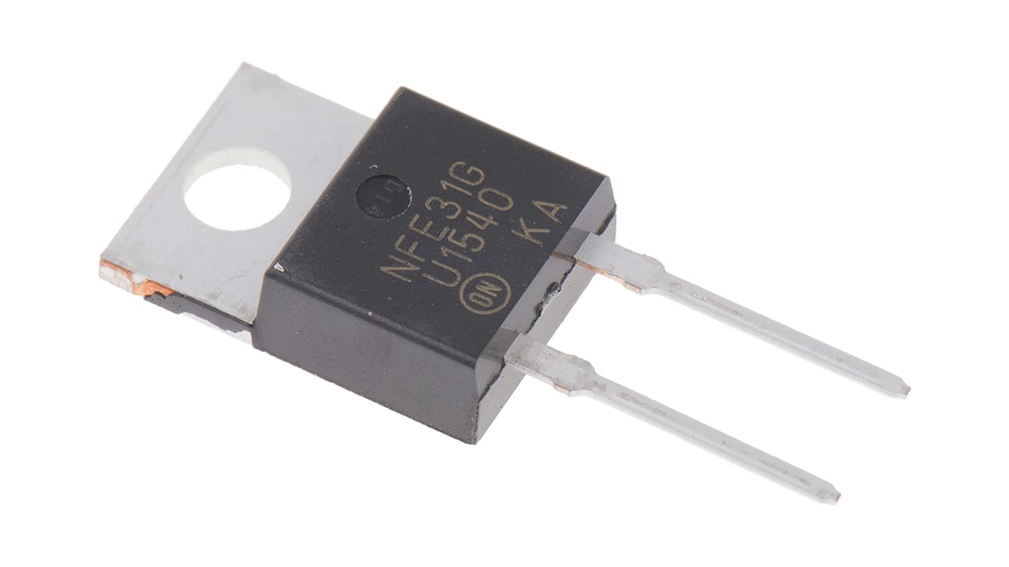 onsemi THT Diode, 400V / 15A, 2-Pin TO-220AC