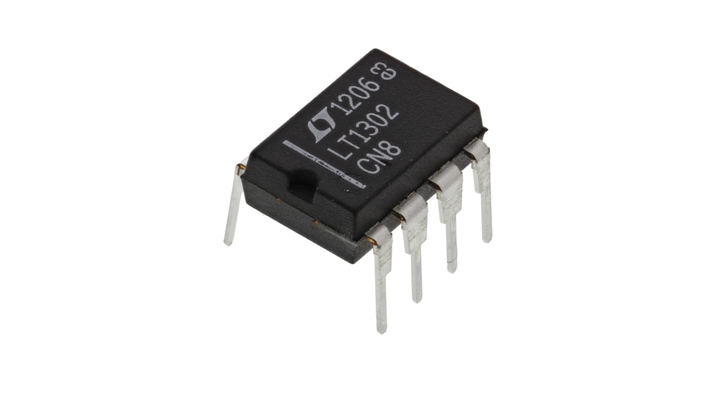 Linear Technology LT1302CN8#PBF, Boost Converter, Step Up 1A Adjustable, 265 kHz 8-Pin, PDIP