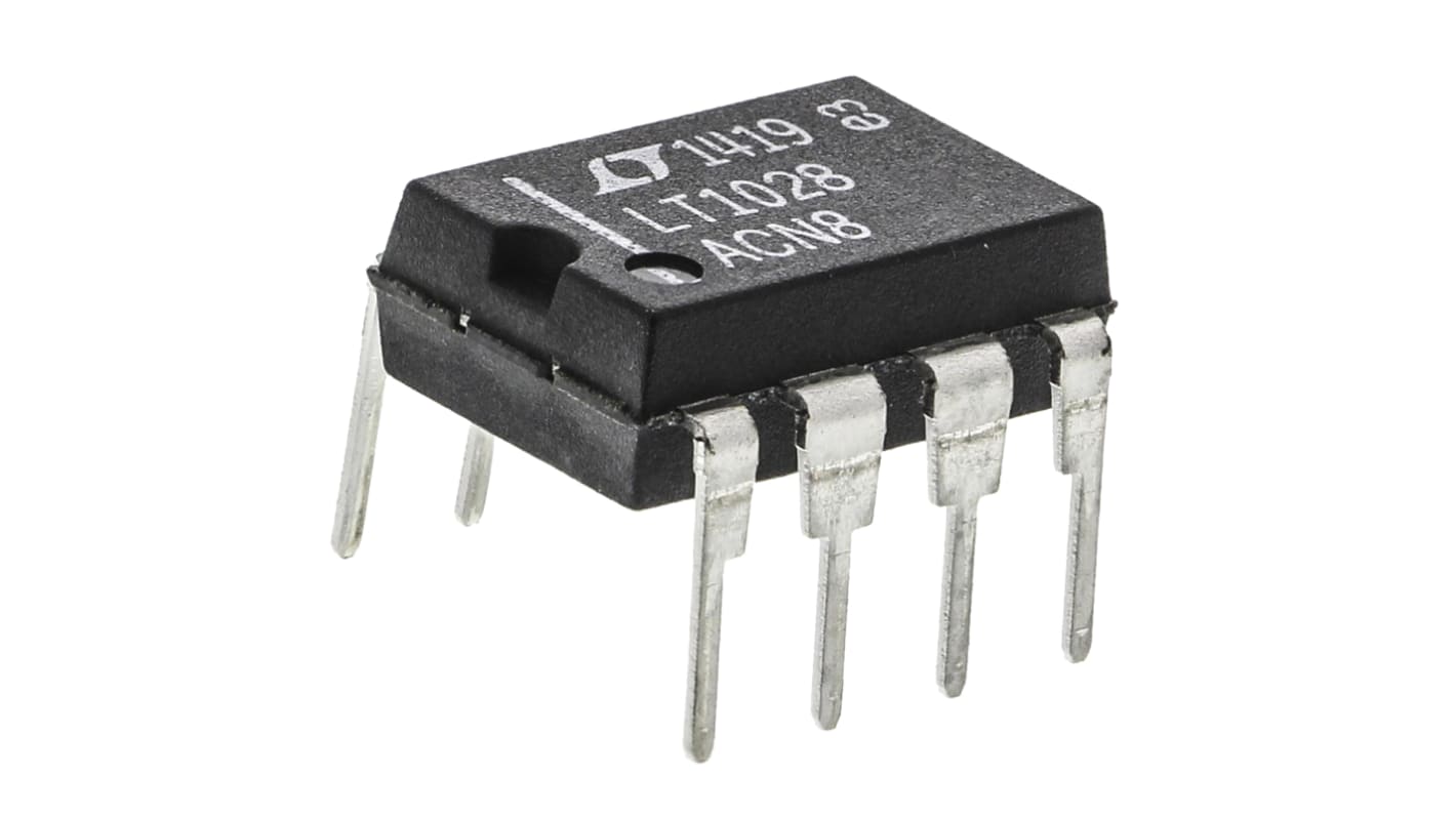 LT1028ACN8#PBF Linear Technology, Op Amp, 75MHz, 8-Pin PDIP