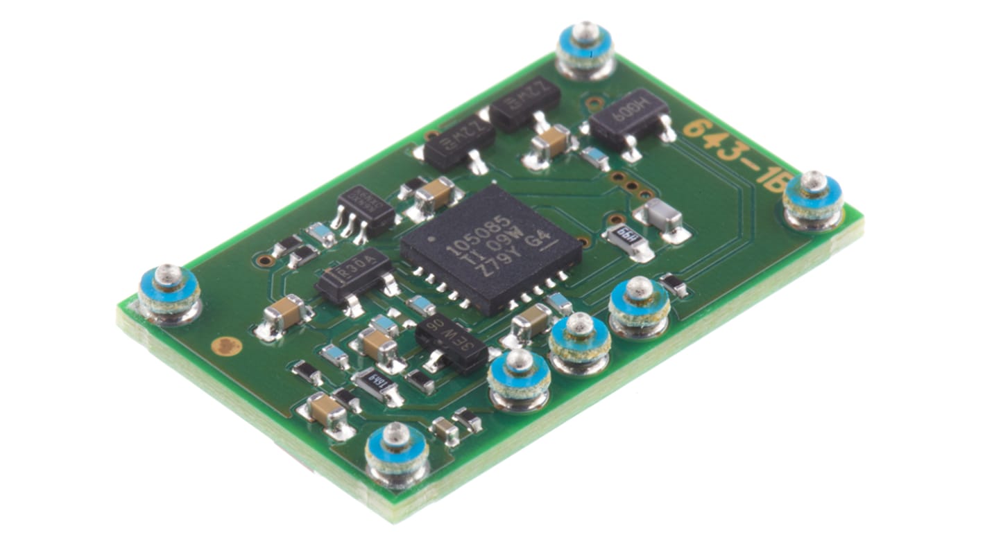 Texas Instruments, PTN78060WAZStep-Down Switching Regulator, 1-Channel 7-Pin, DIP Module