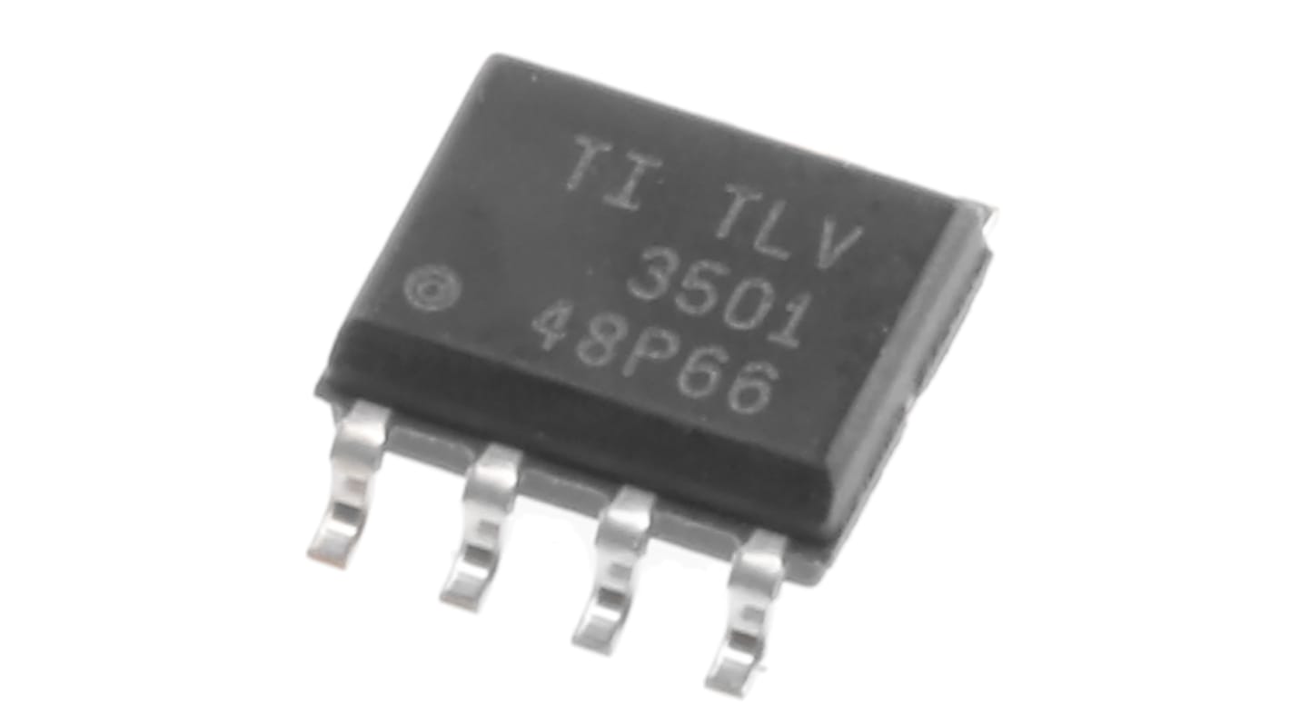 Comparador TLV3501AID Push-Pull 1-Canales, 3 V, 5 V 8-Pines SOIC