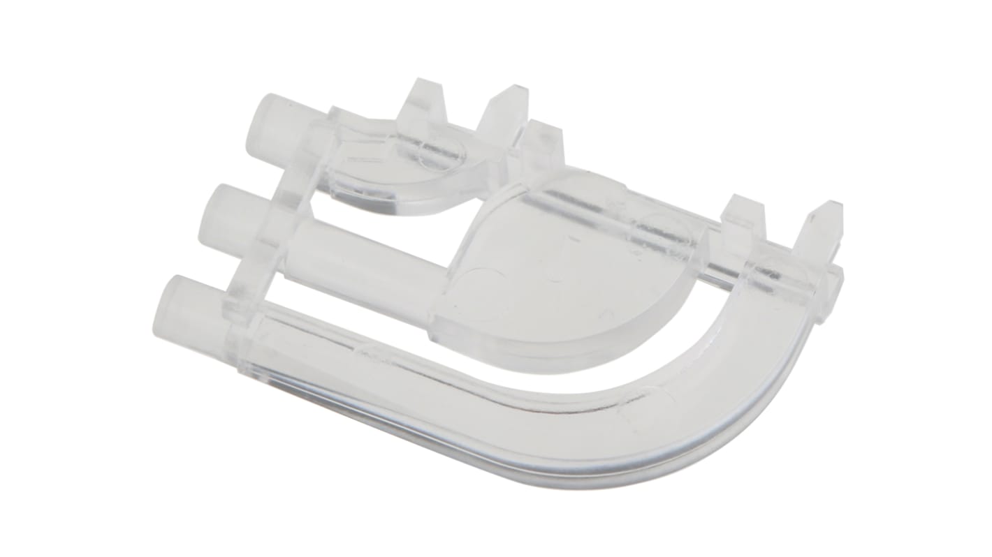 Dialight 导光柱, 直角, PCB安装, 3排, 1列, 透明圆形透镜, 3.4 x 13.7 x 22.9mm, Optopipe™系列
