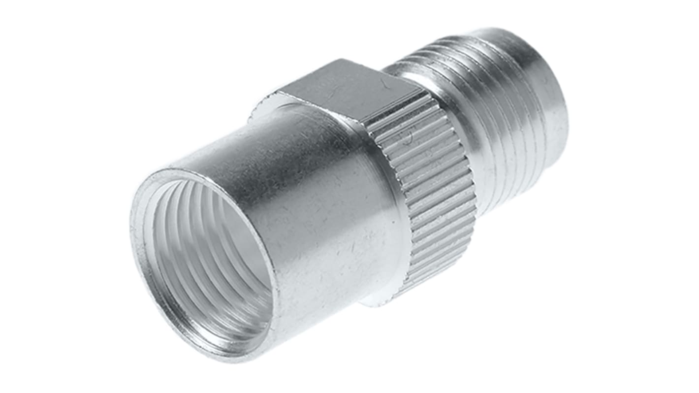 RS PRO, jack Cable Mount TNC Connector, 50Ω, Clamp Termination, Straight Body