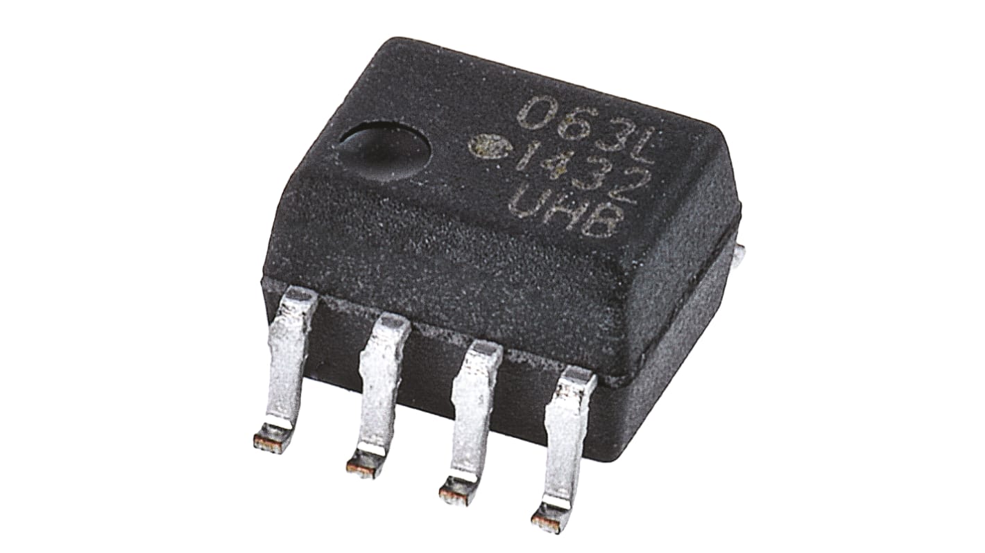 Broadcom 双通道贴片光耦, 8针, SOIC, 晶体管输出, 直流输入, HCPL系列