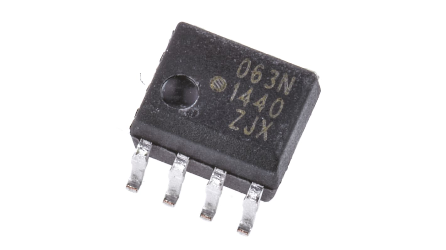 Broadcom, HCPL-063N-000E DC Input Transistor Output Dual Optocoupler, Through Hole, 8-Pin SOIC