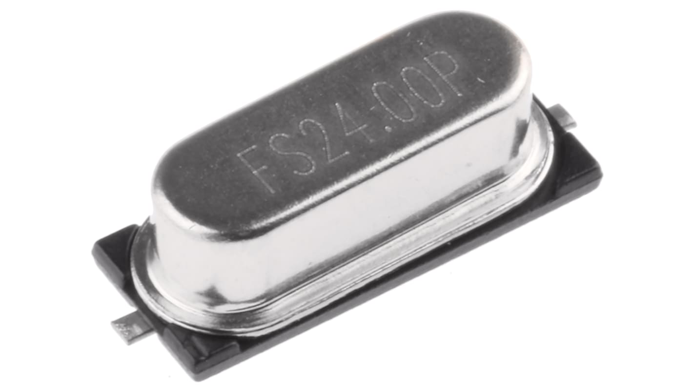 Fox Electronics 24MHz Crystal ±30ppm SMD 2-Pin 11.7 x 5 x 4.5mm