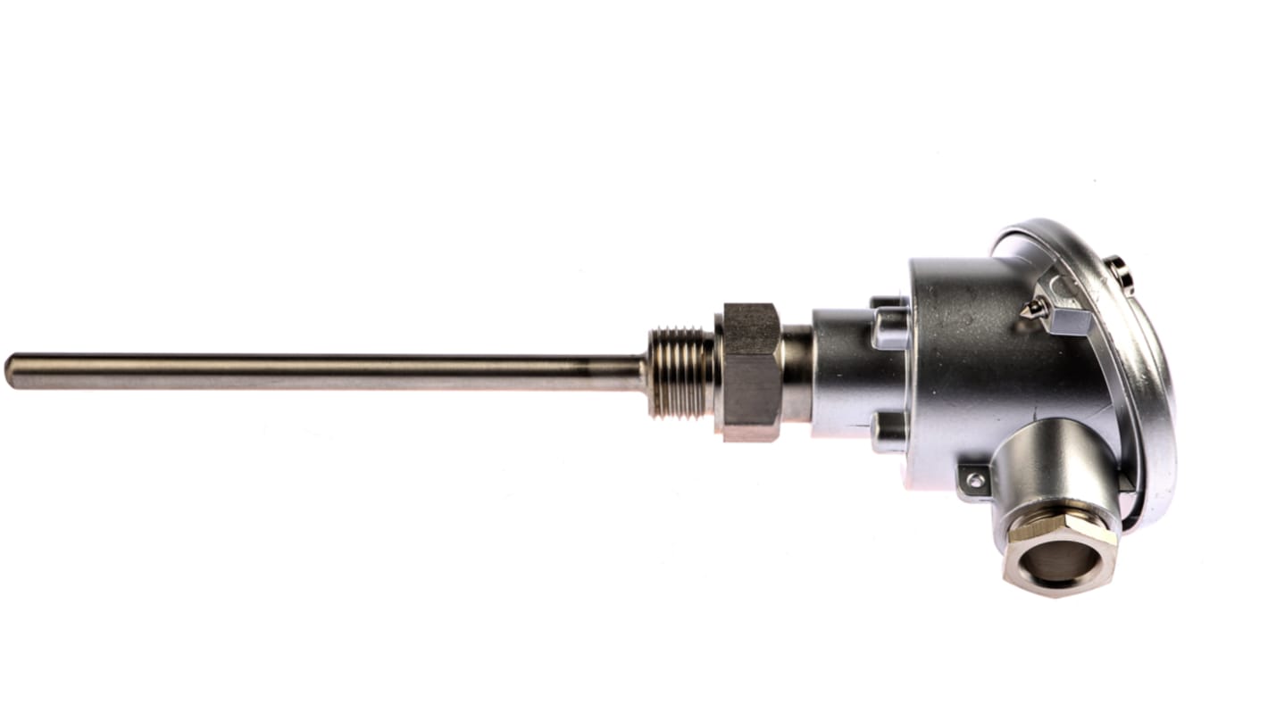 RS PRO PT100温度传感器 RTD温度传感器, 探头Φ5mmx150mm, -50°C∼+250°C