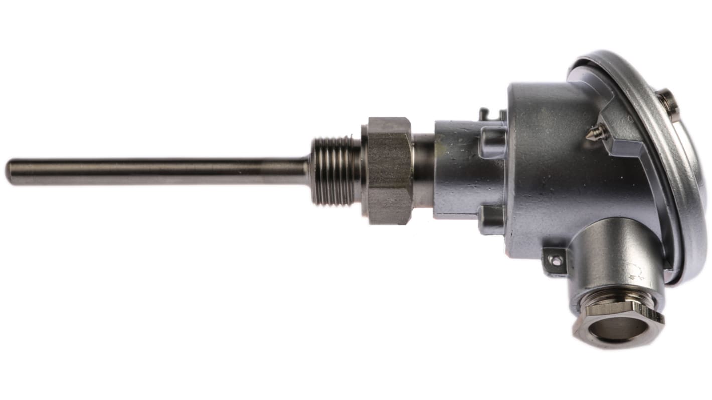 RS PRO PT100温度传感器 RTD温度传感器, 探头Φ8mmx100mm, -50°C∼+250°C