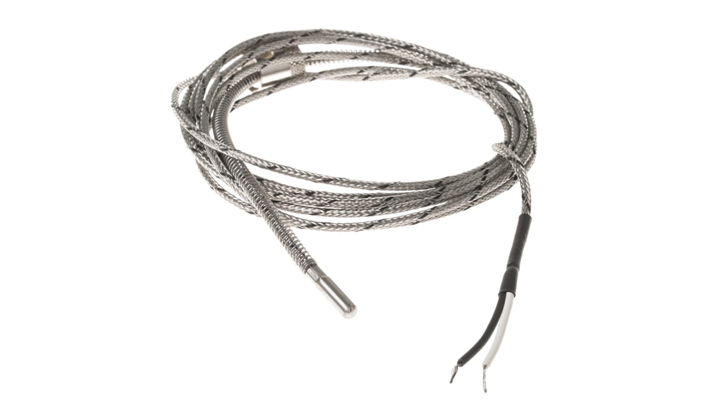 Termopar tipo J Correge, Ø sonda 5mm x 30mm, temp. máx +400°C, cable de 2.5m, conexión Cable