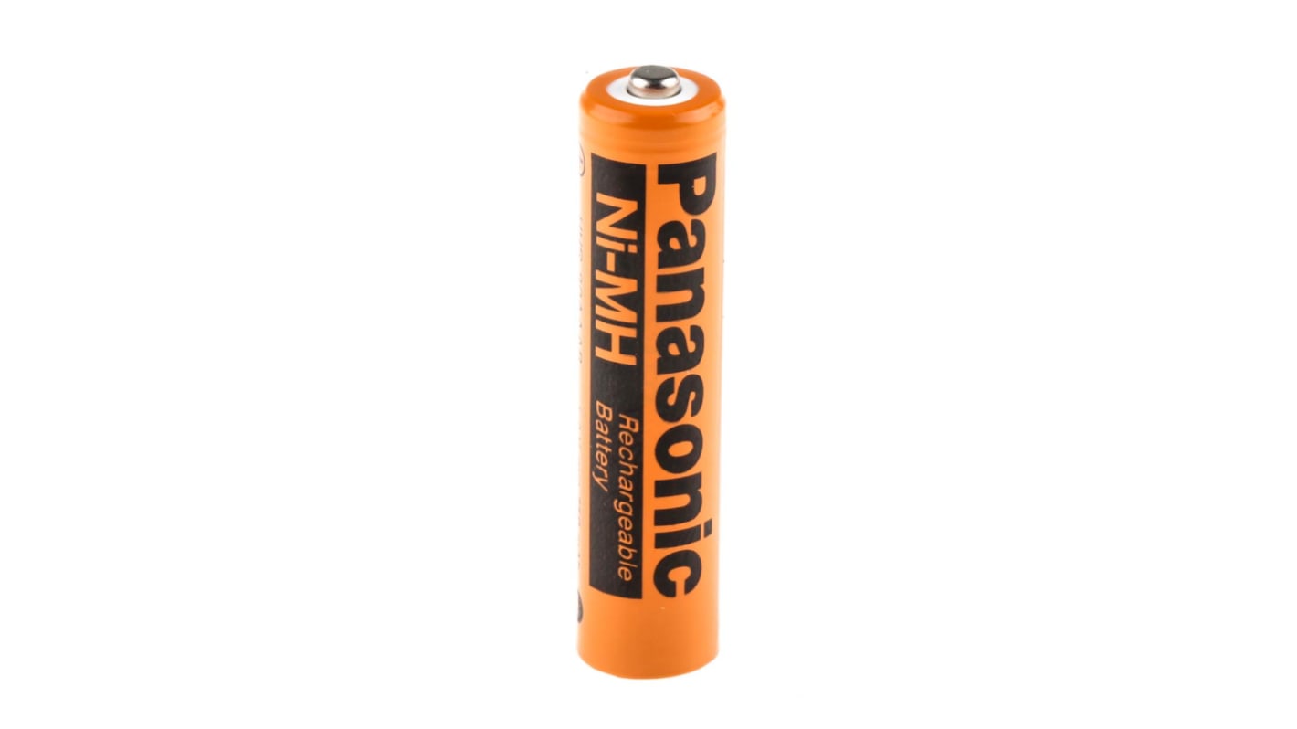 Panasonic NiMH Rechargeable AAA Battery, 780mAh, 1.2V