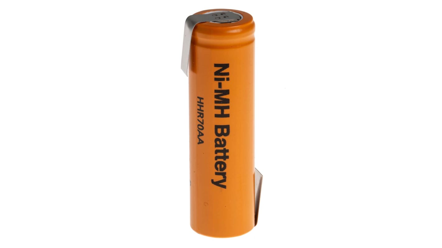 Panasonic AA NiMH Rechargeable AA Battery, 780mAh, 1.2V - Pack of