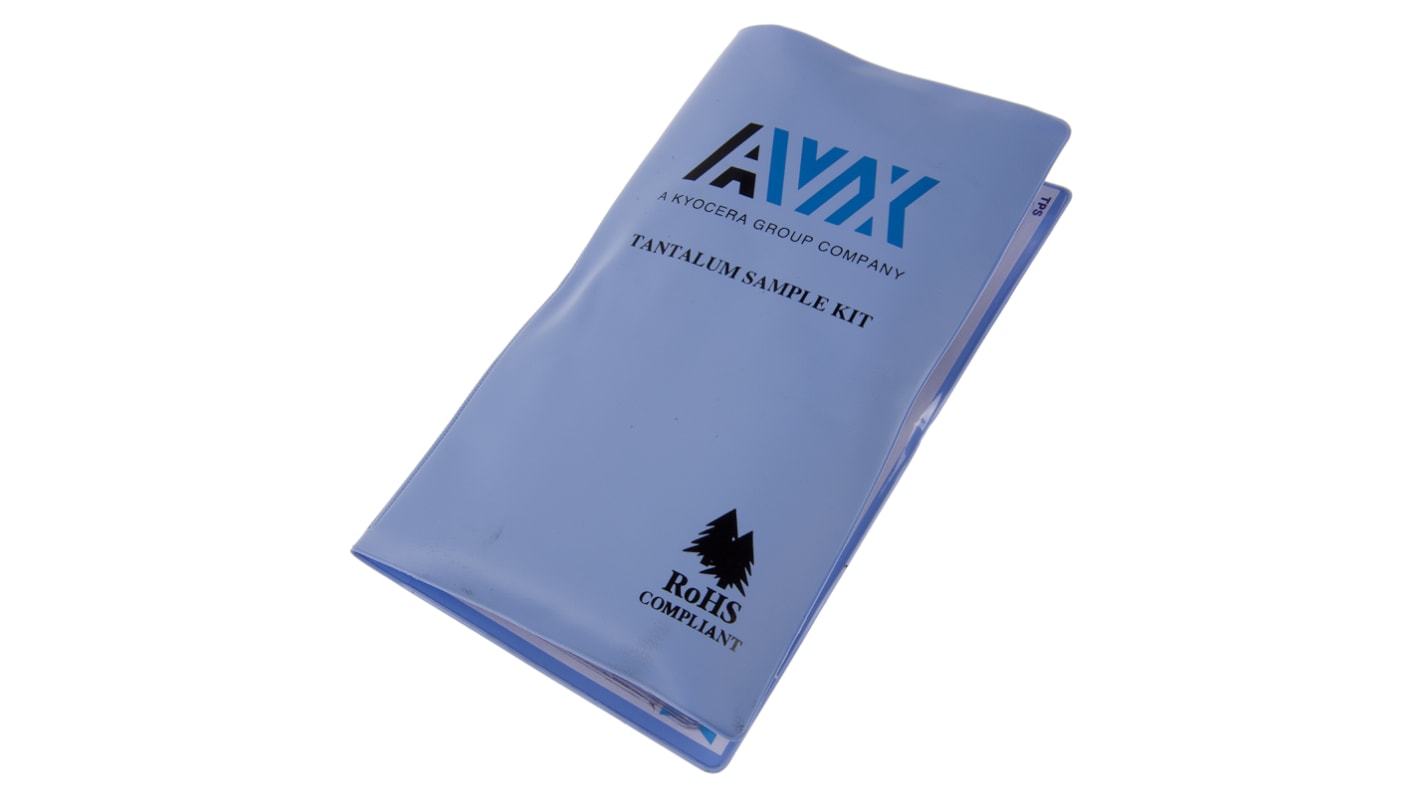 Kit de condensador KYOCERA AVX, TANTTPS001R, 150 piezas, Tántalo, SMD