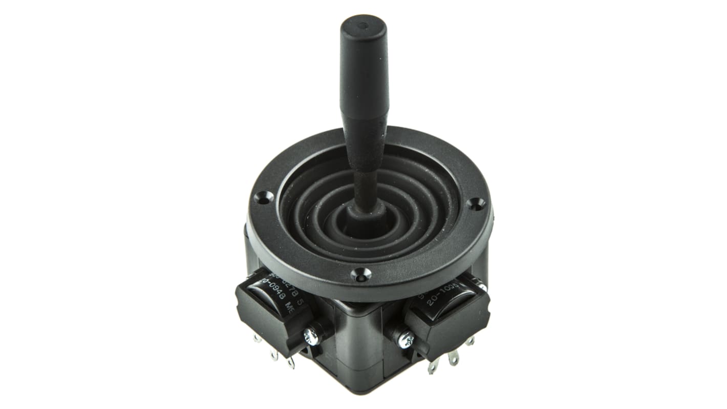 CH Products 2-Axis Potentiometer Joystick Conical, Momentary