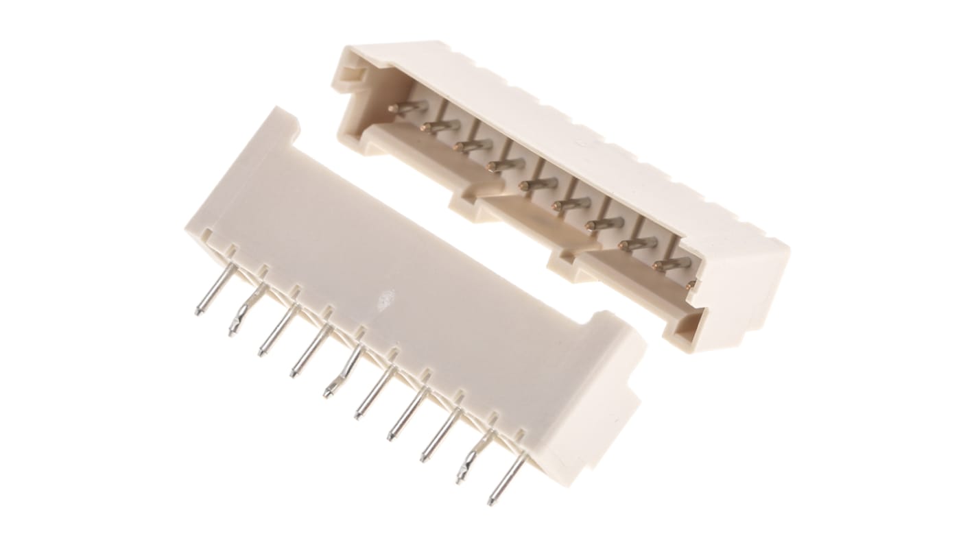 Wtyk PCB 10-pinowe raster: 2.5mm -rzędowe JST Przewlekany 3.0A 250.0 V.