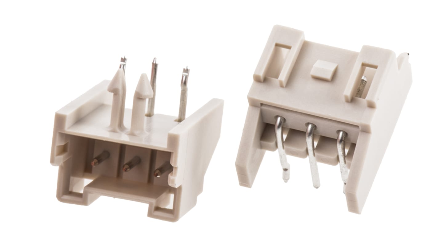 Wtyk PCB 3-pinowe raster: 2.5mm -rzędowe JST Przewlekany 3.0A 250.0 V.