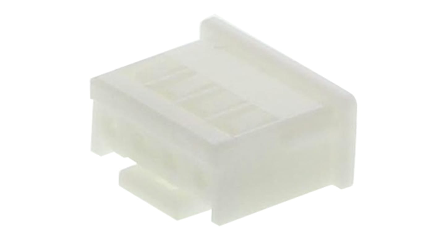 JST, XA Female Connector Housing, 2.5mm Pitch, 4 Way, 1 Row