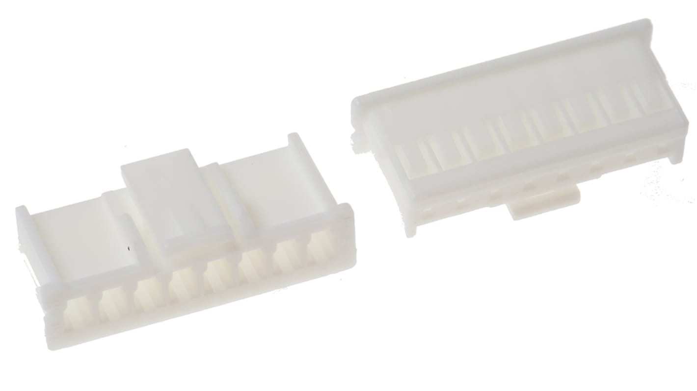 JST, XA Female Connector Housing, 2.5mm Pitch, 8 Way, 1 Row