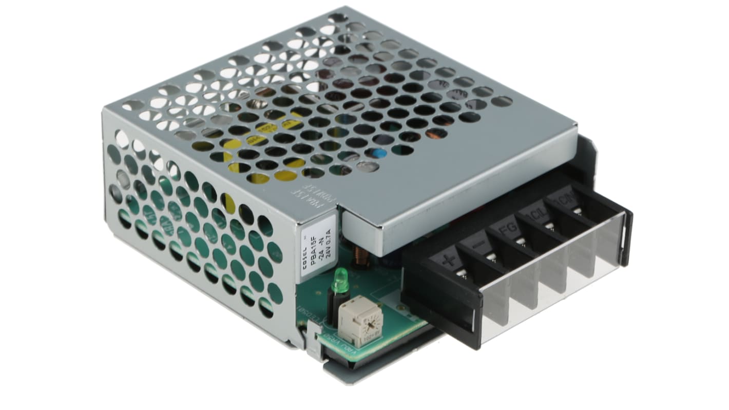 PBA15F-24-N | コーセル スイッチング電源 24V dc 700mA 16.8W | RS