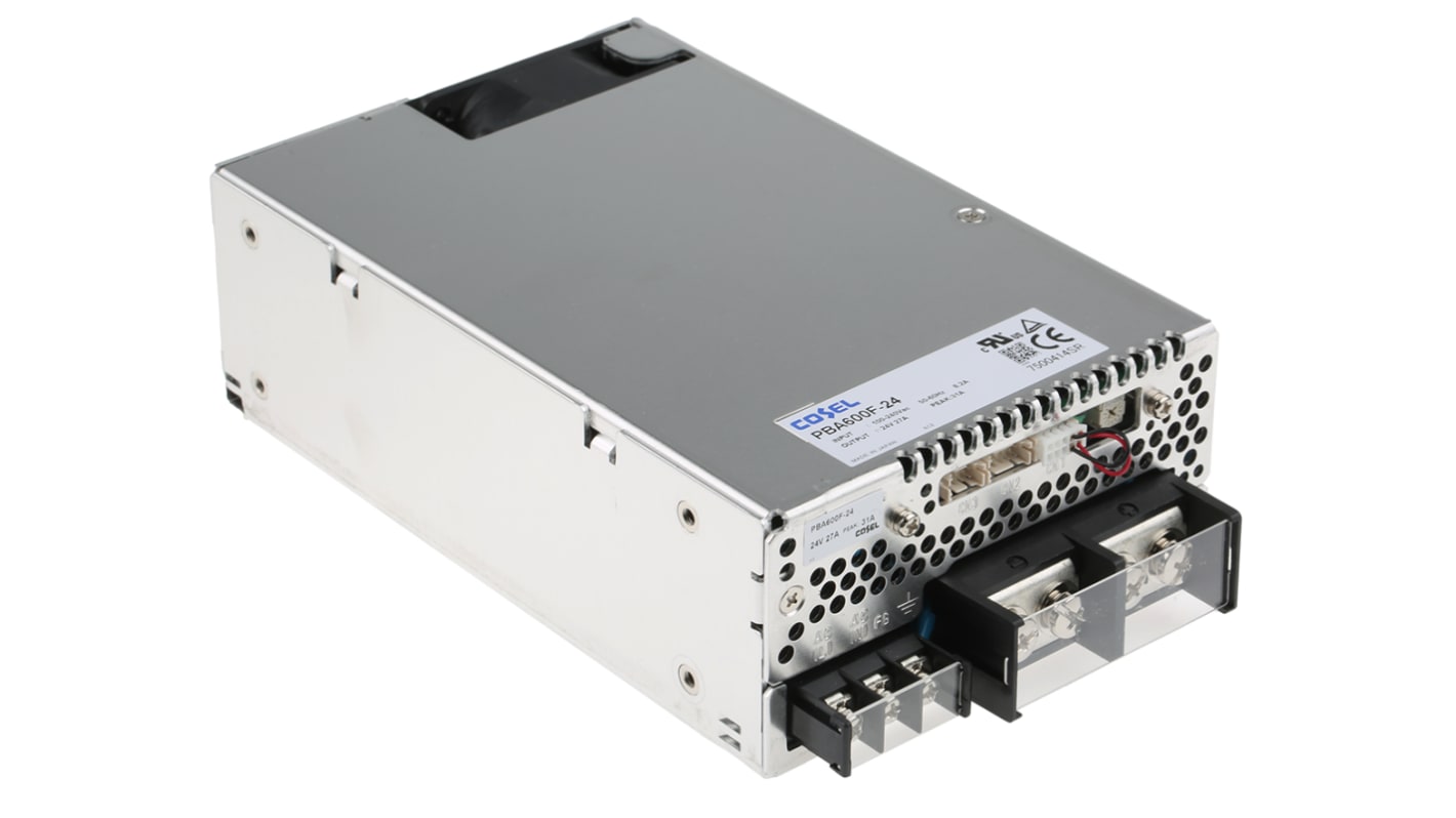 オリジナル コーセル | PBA600F-24 スイッチング電源 RS | 648W 27A dc 24V その他