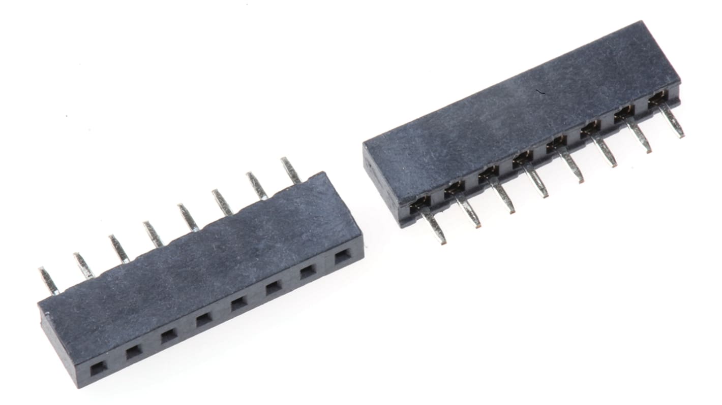 Gniazdo PCB 8 -pinowe raster: 2mm Listwa gniazdowa Proste Przewlekany
