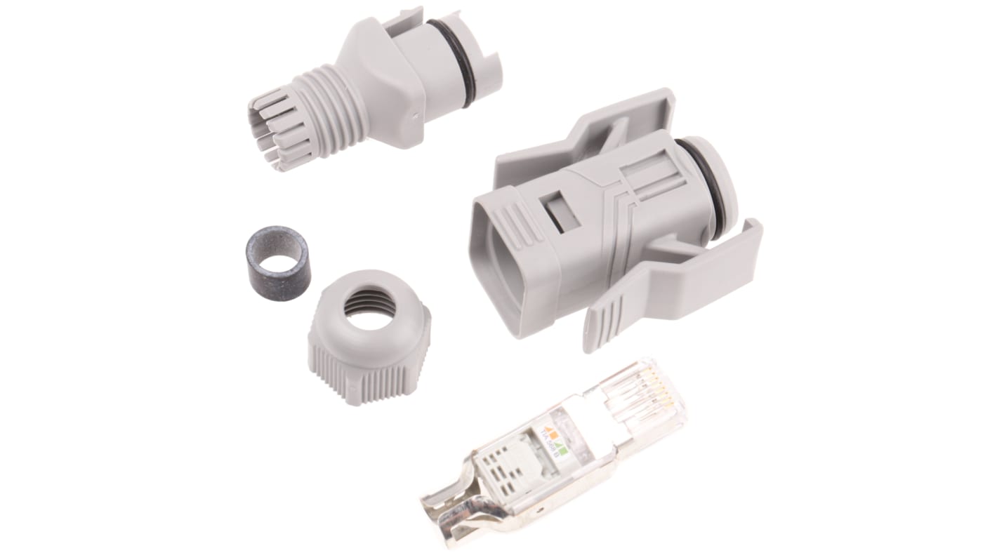 Phoenix Contact QUICKON Series Male RJ45 Connector, Cable Mount, Cat5