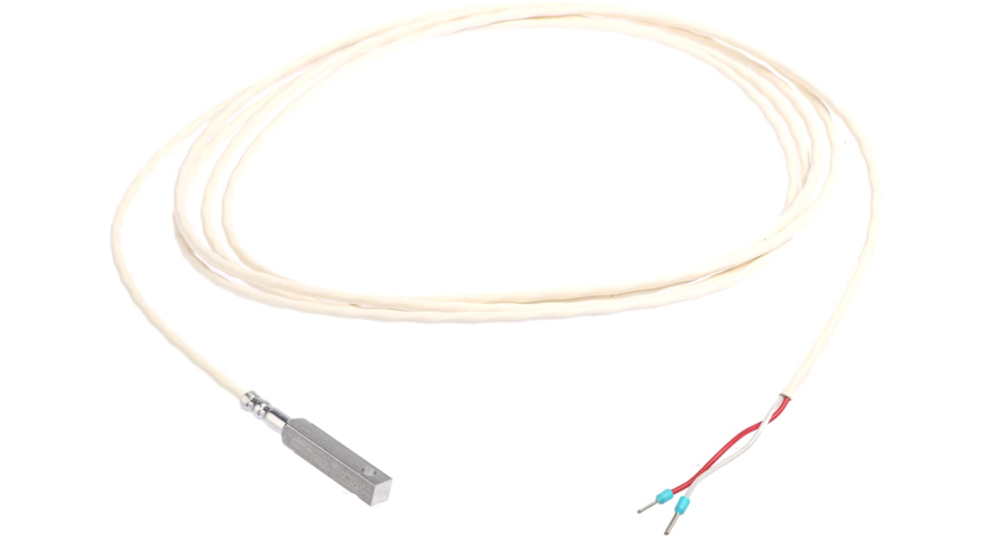 Sensore RTD PT100 Jumo, Ø 6mm, L. 45mm + 2.5m, +260°C max