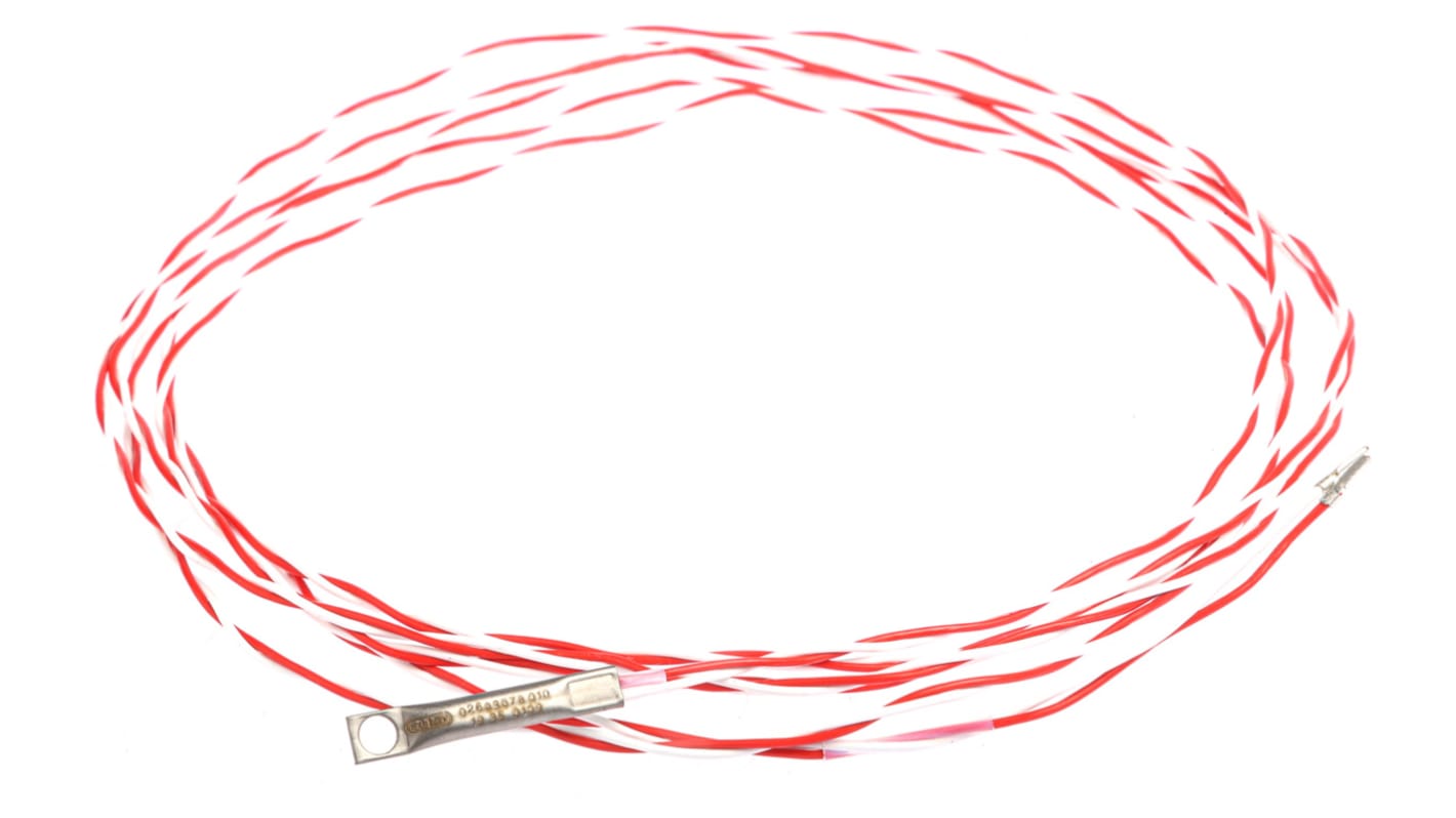 Jumo PT100 RTD Sensor, M4 Dia, 30mm Long, 2 Wire, M4, Class B +260°C Max