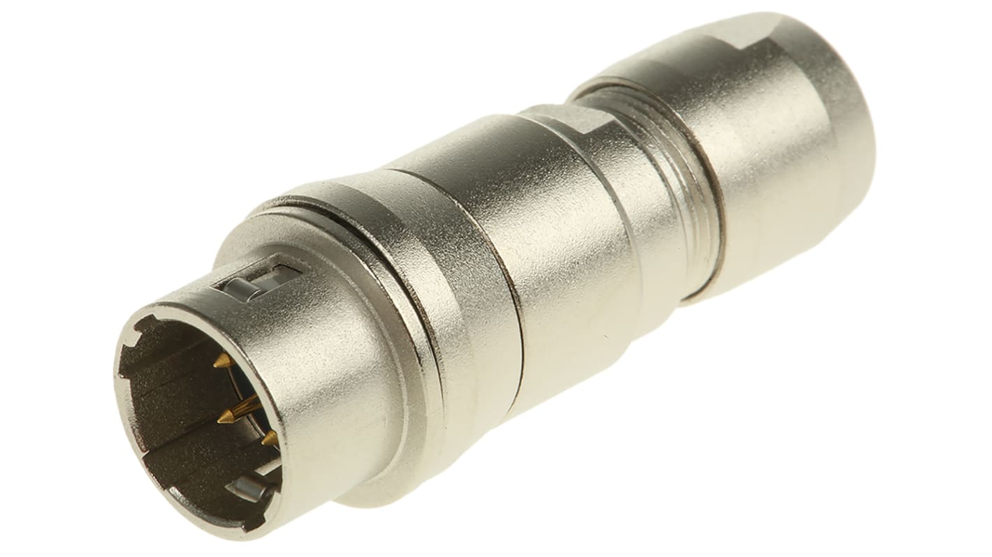 HR10-7J-4P(73) | ヒロセ電機 オス 丸型コネクタ, 4極 HR10-7J-4P(73) | ヒロセ電機 オス 丸型コネクタ, 4極