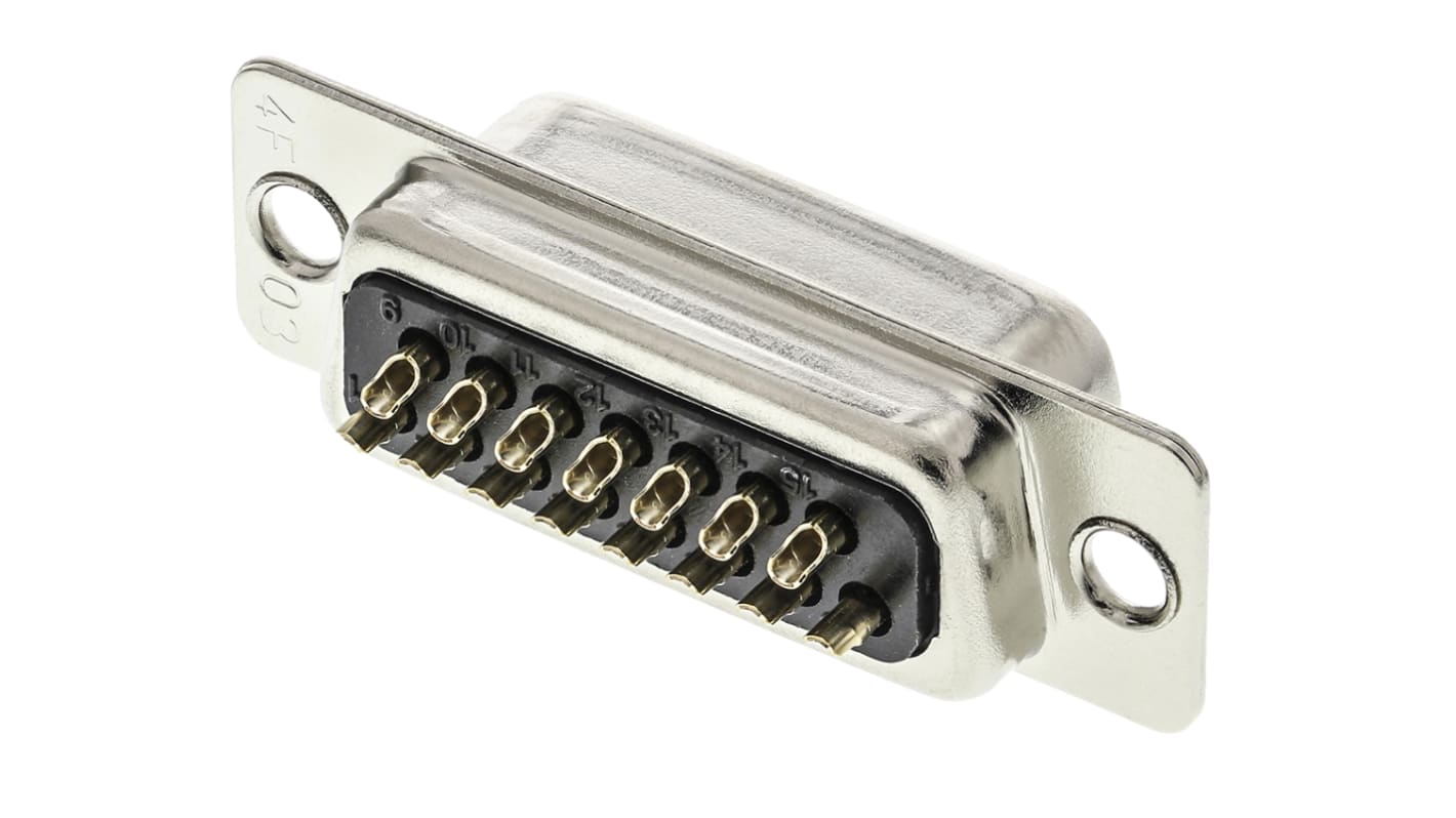Connettore D-Sub Hirose standard, A, 15 vie