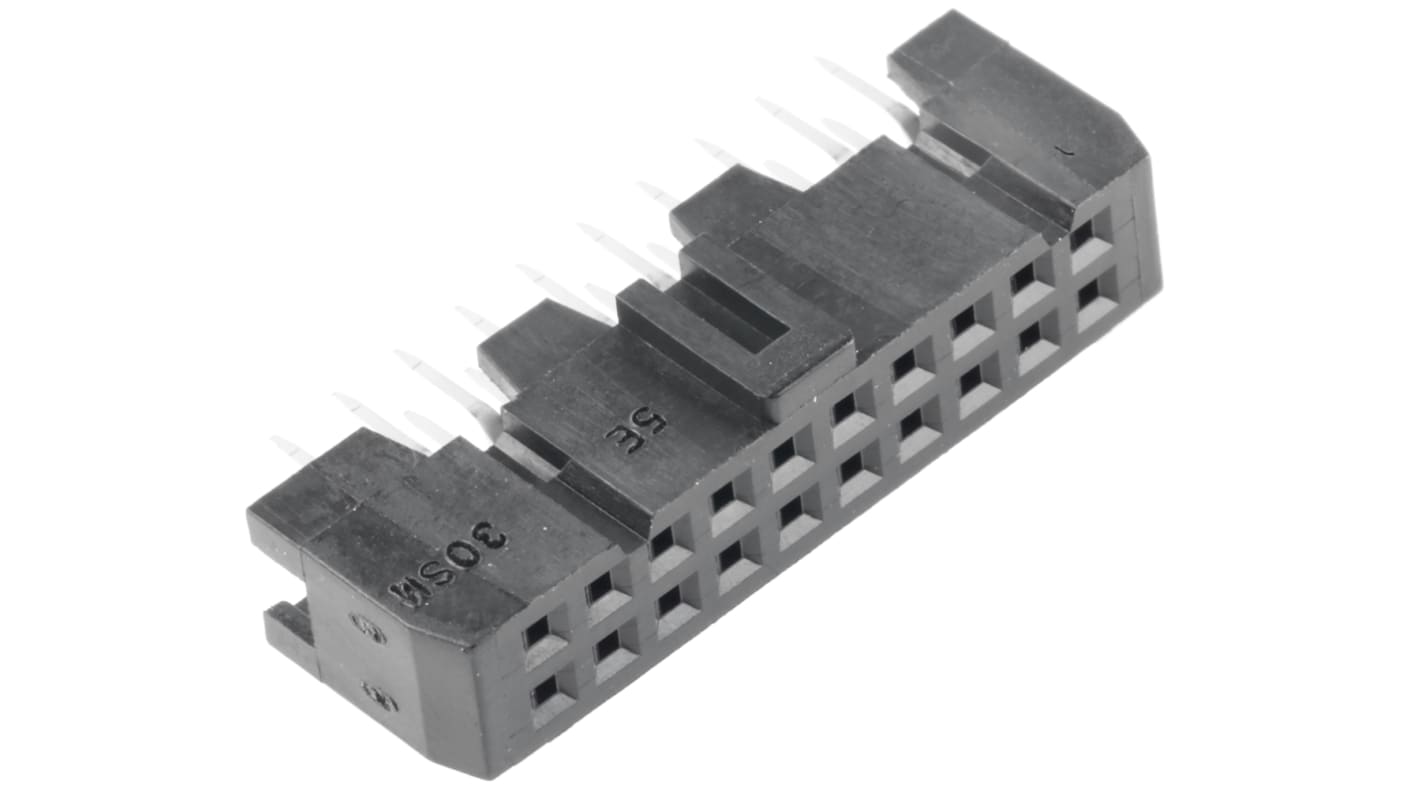 Gniazdo PCB raster 2.54mm 20-stykowe 2-rzędowe przepustowe