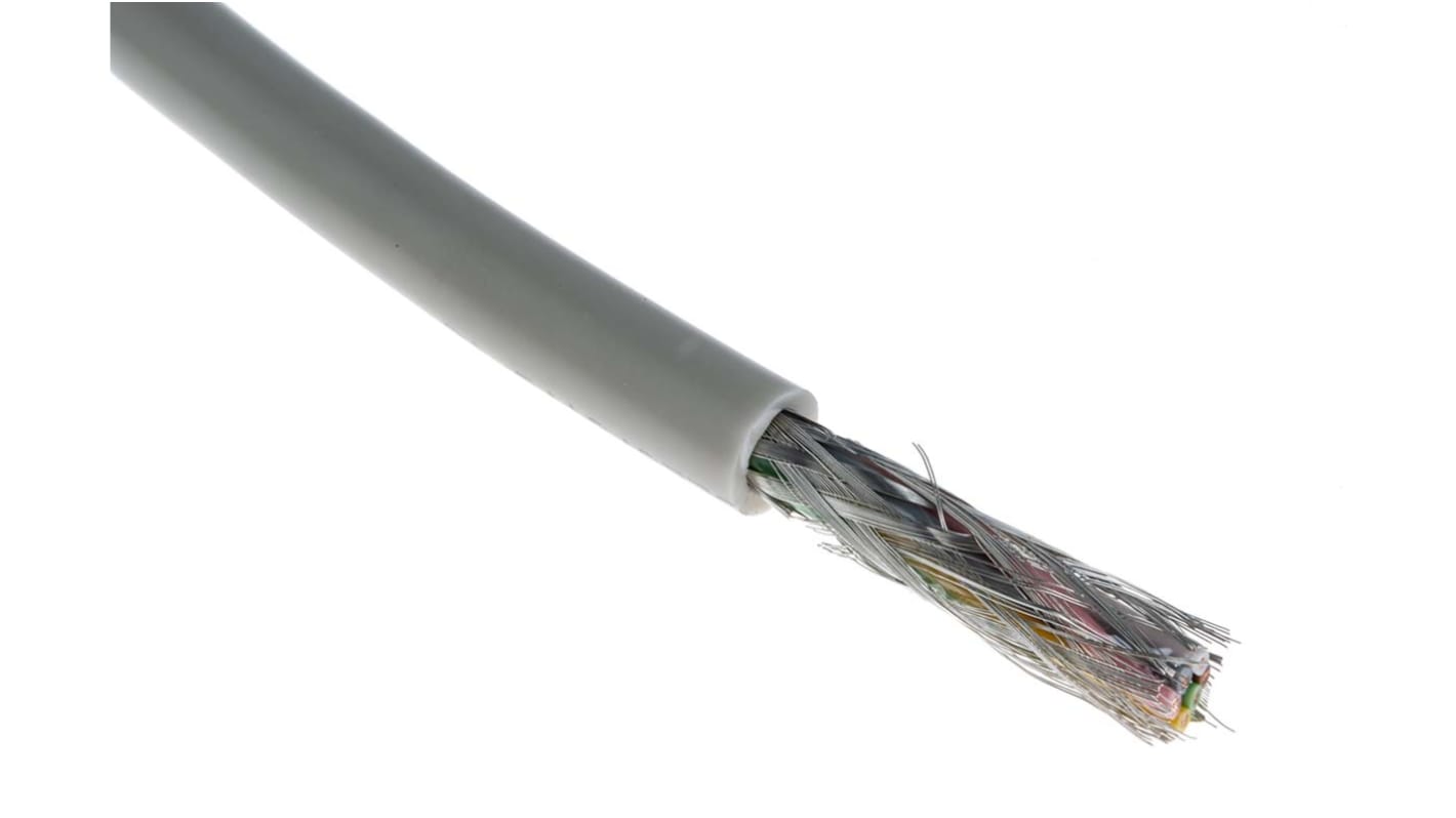 Lapp UNITRONIC Datenkabel, 3-paarig 0,25 mm² Ø 7.1mm S/UTP Schirmung PVC isoliert Twisted Pair Grau