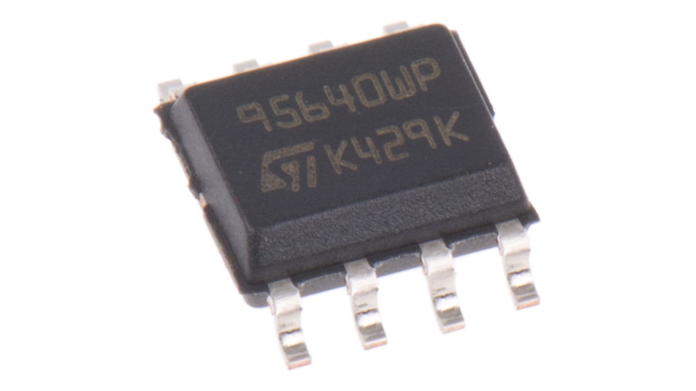 STMicroelectronics M95640-WMN6TP, 64kbit Serial EEPROM Memory, 40ns 8-Pin SOIC SPI