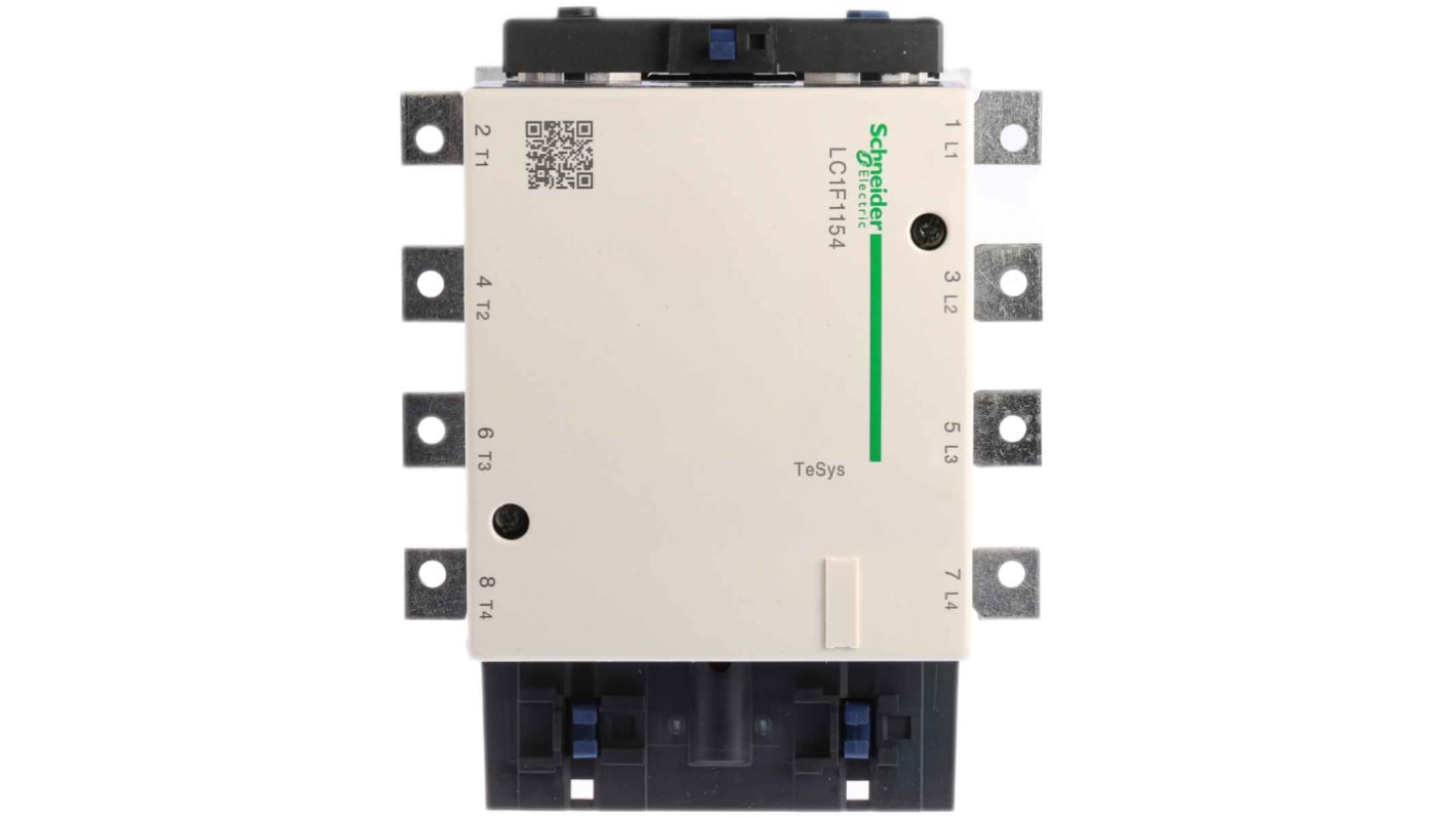 Schneider Electric TeSys F LC1F Contactor, 4-Pole, 115 A, 4NO, 1 kV ac