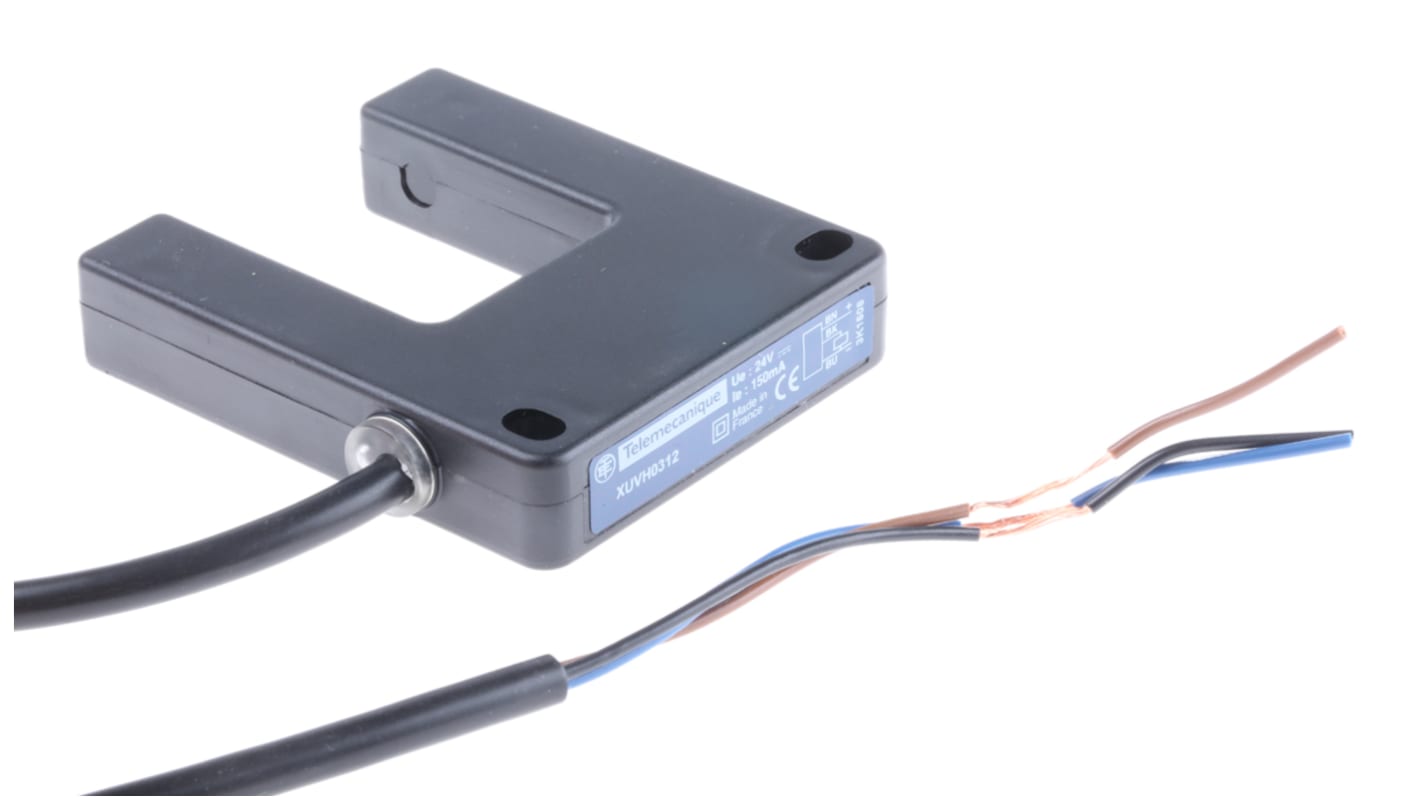 Rs-Online Sensore fotoelettrico a forcella Telemecanique Sensors a fascio diretto rilevamento 30 mm uscita PNP