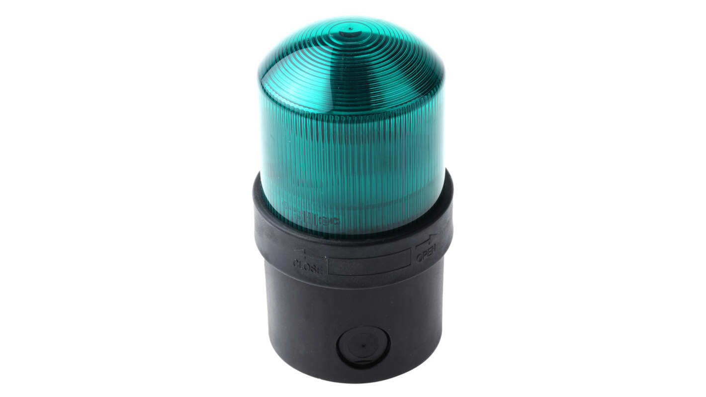 Schneider Electric Harmony XVB Series Green Steady Beacon, 24 V ac/dc, Base Mount, LED Bulb, IP65