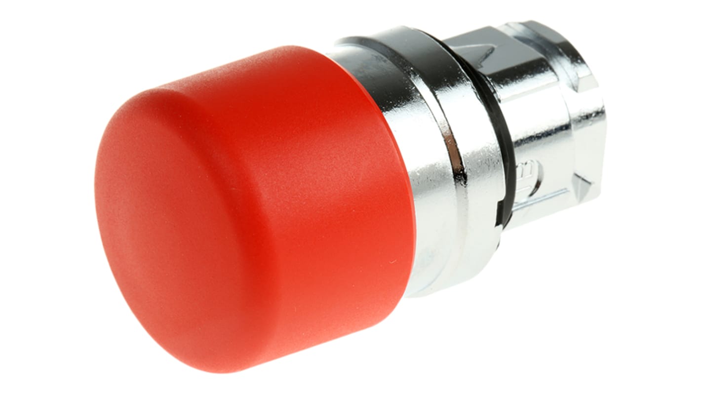 Schneider Electric Harmony XB4 Series Red Momentary Push Button Head, 22mm Cutout, IP66, IP69K