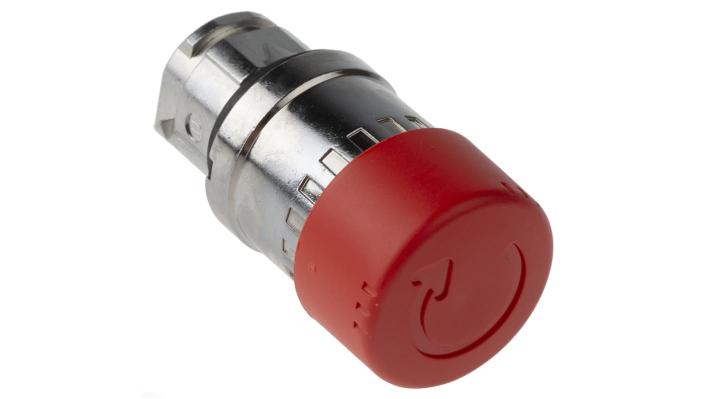 Schneider Electric Harmony XB4 Series, Twist Release, Emergency Stop Push Button Head