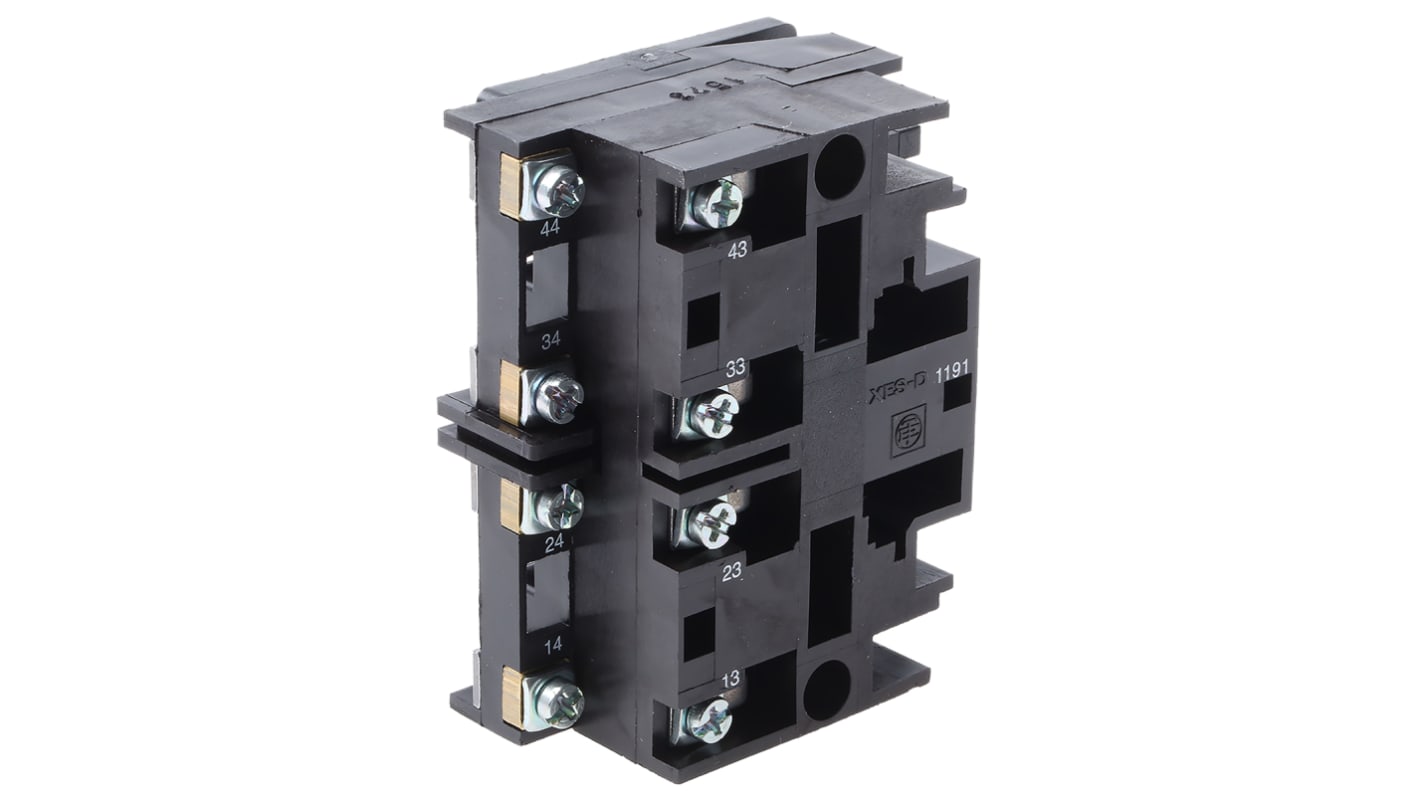 Schneider Electric 行程开关触点系统, 2极, 2 常开, 螺旋夹端子, XAC, XACB系列