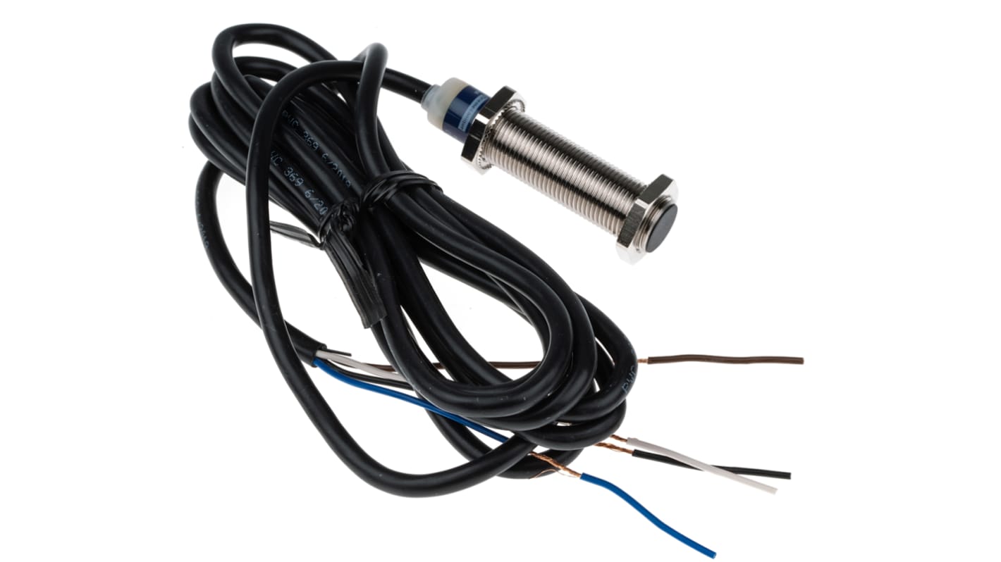 Rs-Online Sensore di prossimità Cilindro filettato Telemecanique Sensors M12 rilevamento 2 mm 10 36 V c.c