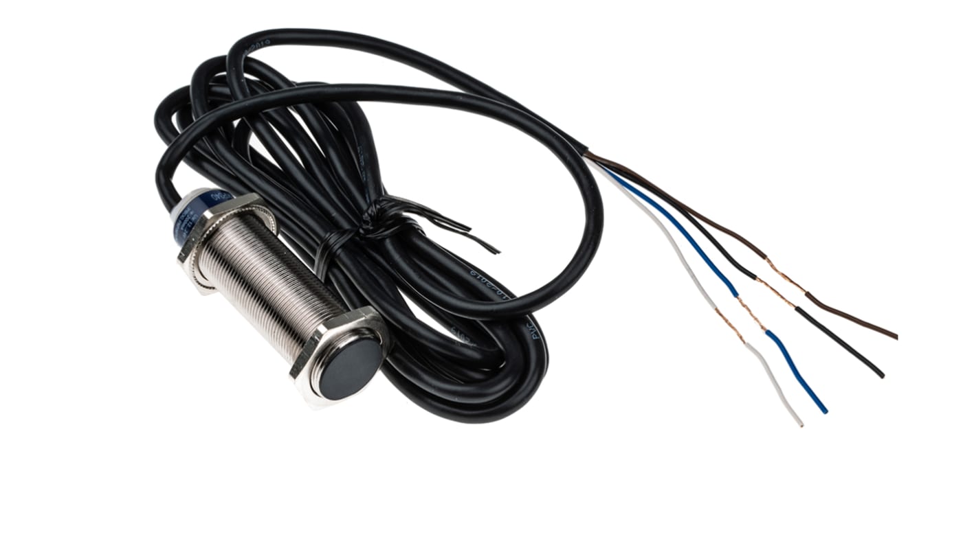 Rs-Online Sensore di prossimità Cilindro filettato Telemecanique Sensors M18 rilevamento 5 mm 10 36 V c.c