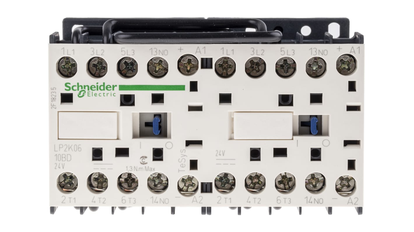 LP2K0610BD | Schneider Electric LP2K 可逆形電磁接触器 6 A 3