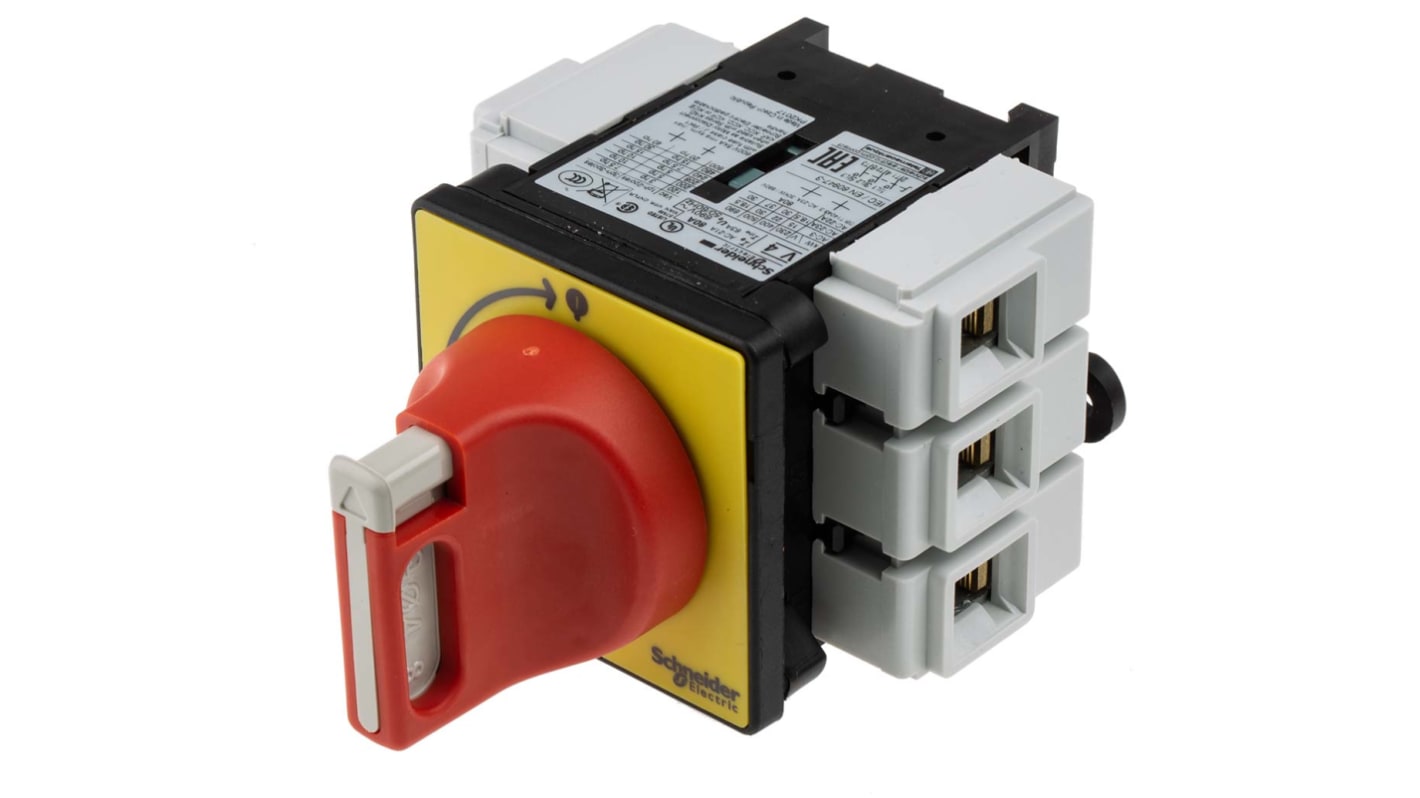Interruttore di isolamento Schneider Electric VCF4 serie VARIO, 3P, 80A, 690V ca, Montaggio a pannello