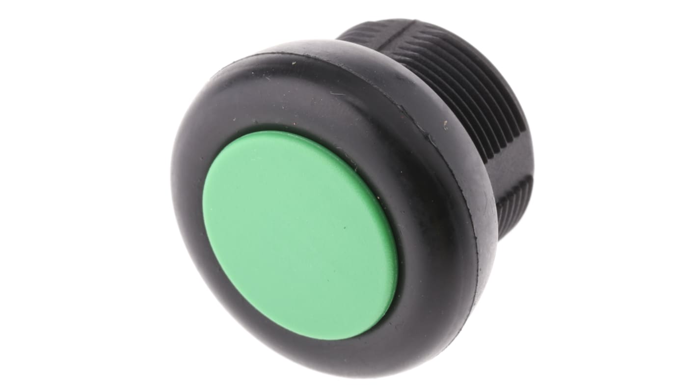Schneider Electric Harmony XAC Series Green Front Mounting Push Button Head, 22mm Cutout, IP69