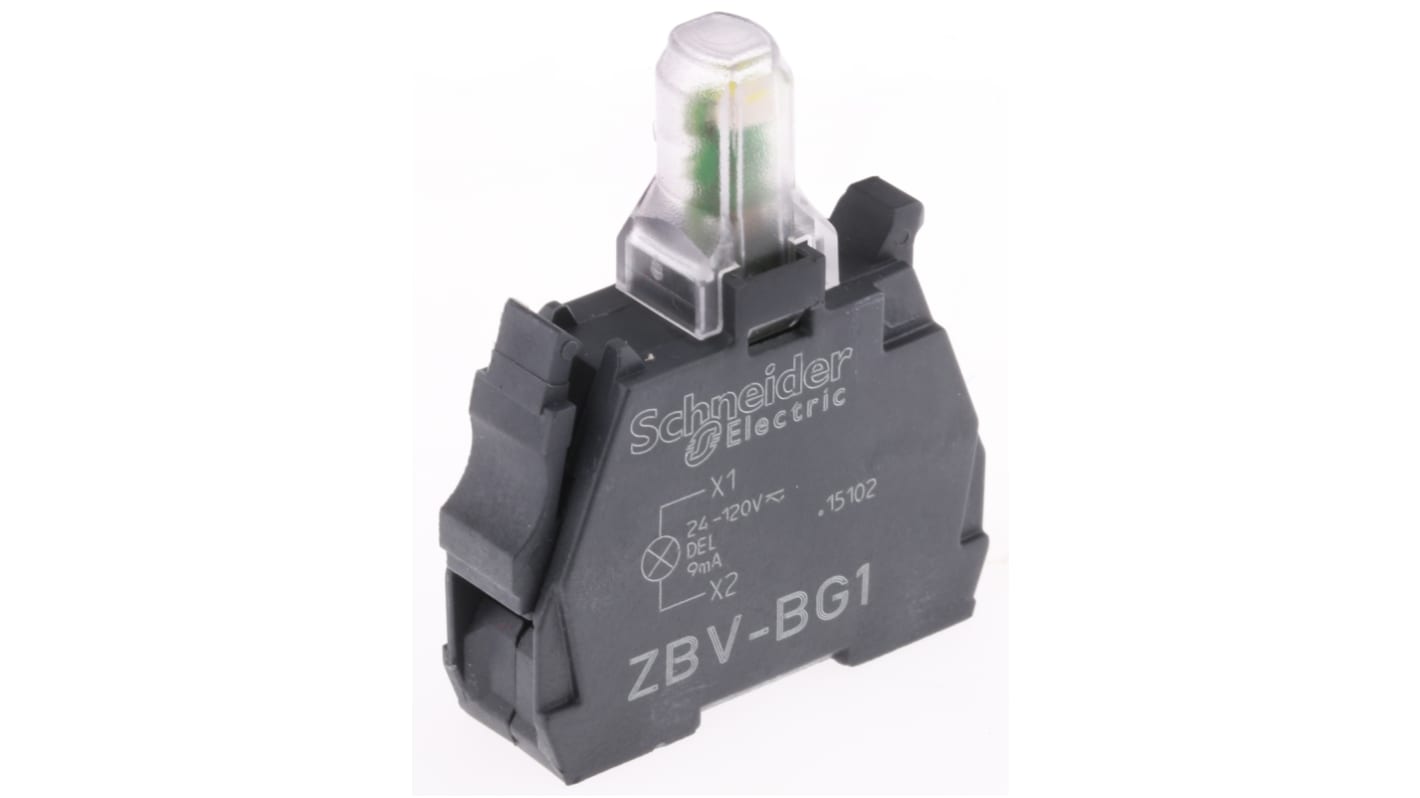 シュナイダーエレクトリック ライトブロック 24 → 120V ネジターミナル ZBVBG1
