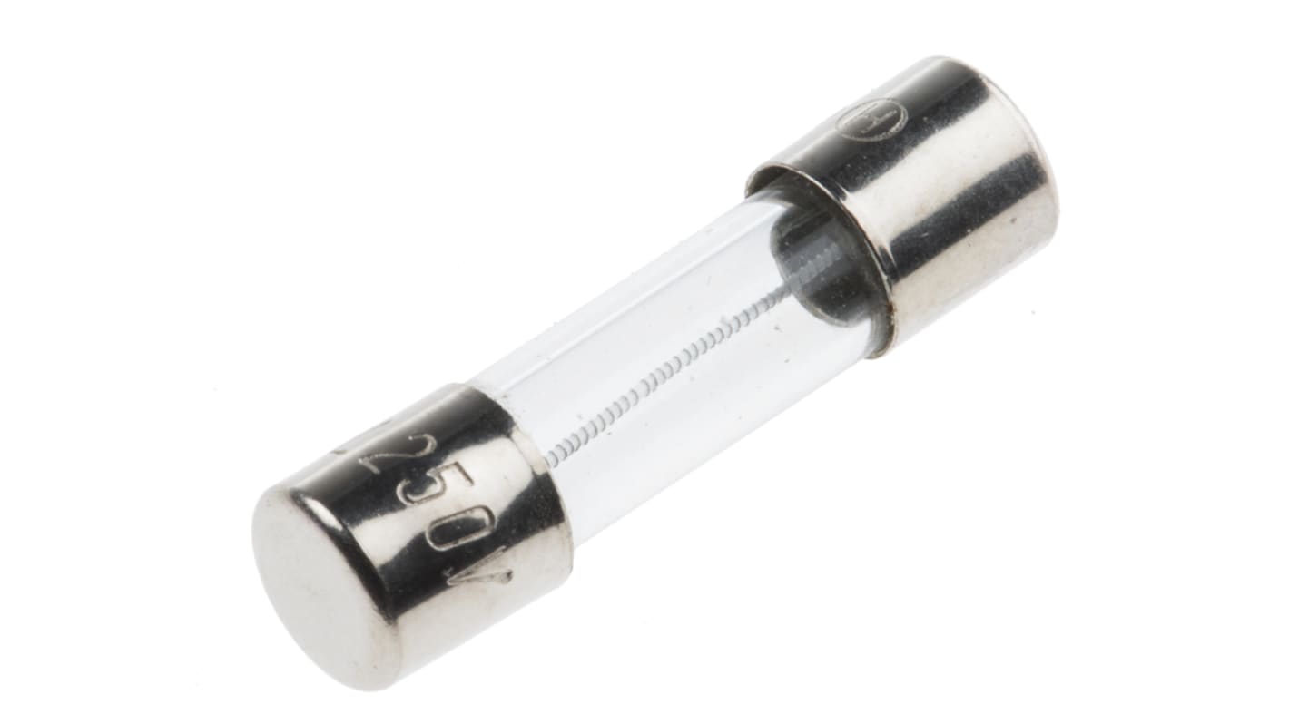RS PRO 100mA T Glass Cartridge Fuse, 5 x 20mm